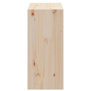 Weinregal aus Kiefernholz, 2er Set