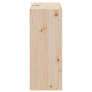 Weinregal aus Kiefernholz, Natur, 2er-Set