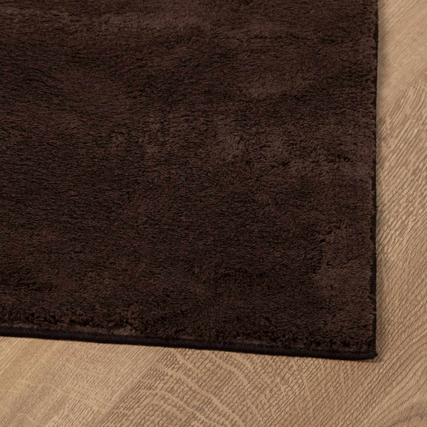 Waschbarer Teppich HUARTE Braun