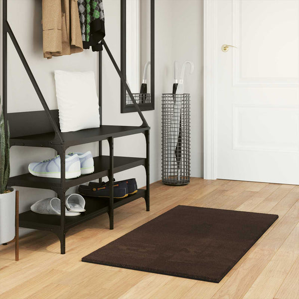Waschbarer Teppich HUARTE Braun