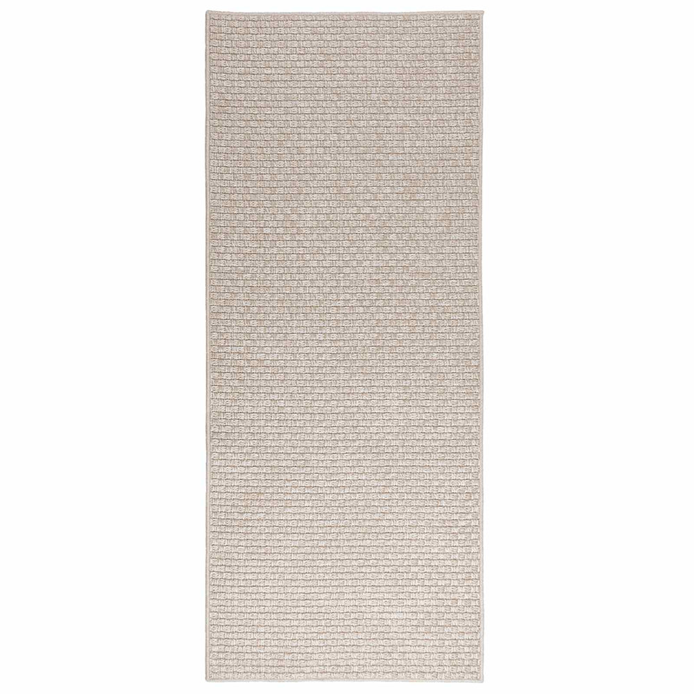 Cremefarbener Teppich 200x80 cm