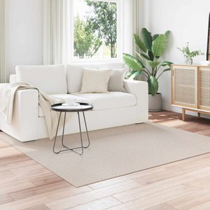 Quadratischer Teppich FARO Creme 200x200 cm