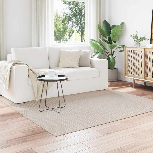 Quadratischer Teppich FARO Creme 200x200 cm