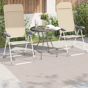 Quadratischer Teppich FARO Creme 200x200 cm