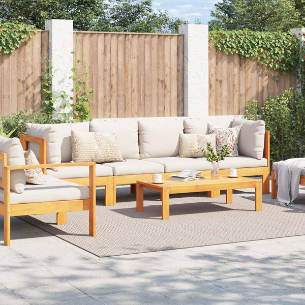 Quadratischer Teppich FARO Creme 240x240 cm
