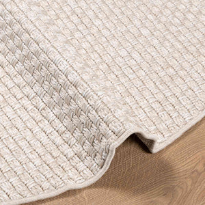 Runder Teppich Creme Ø 120 cm