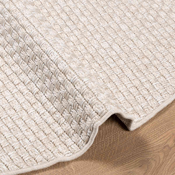 Runder Teppich Creme Ø 120 cm