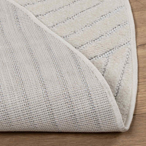 Runder Teppich PALMERAS Creme Ø 200 cm
