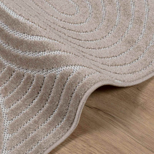 Beiger Teppich PALMERAS 200 x 140 cm