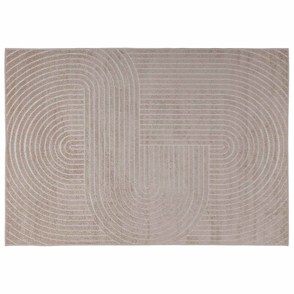 Beige Teppich PALMERAS 230x160 cm