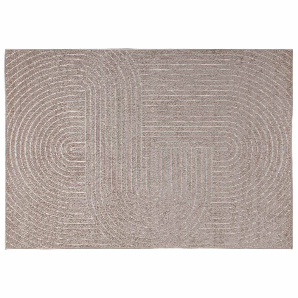 Beige Teppich PALMERAS 340x240 cm