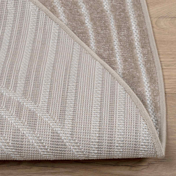 Runder Teppich PALMERAS Beige Ø 200 cm