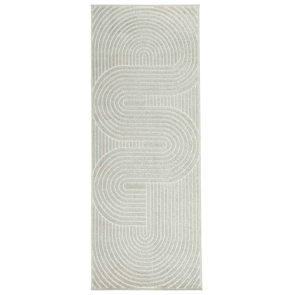 Grüner Teppich PALMERAS 80x200 cm