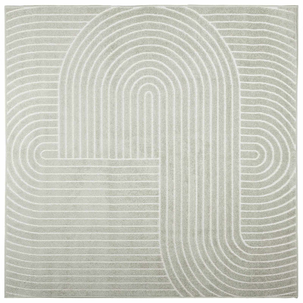 Grüner Bereichsteppich PALMERAS 200x200 cm