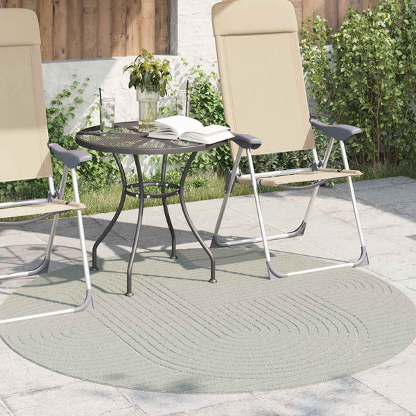 Runder Teppich PALMERAS Grün Ø 120 cm