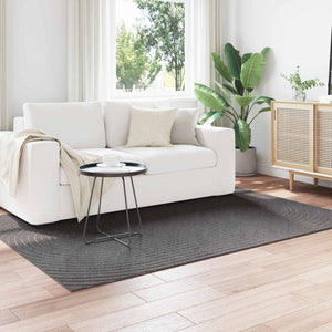 Anthrazit Teppich 170x120 cm