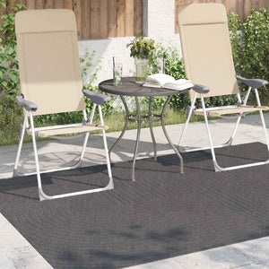 Anthrazit Teppich 170x120 cm