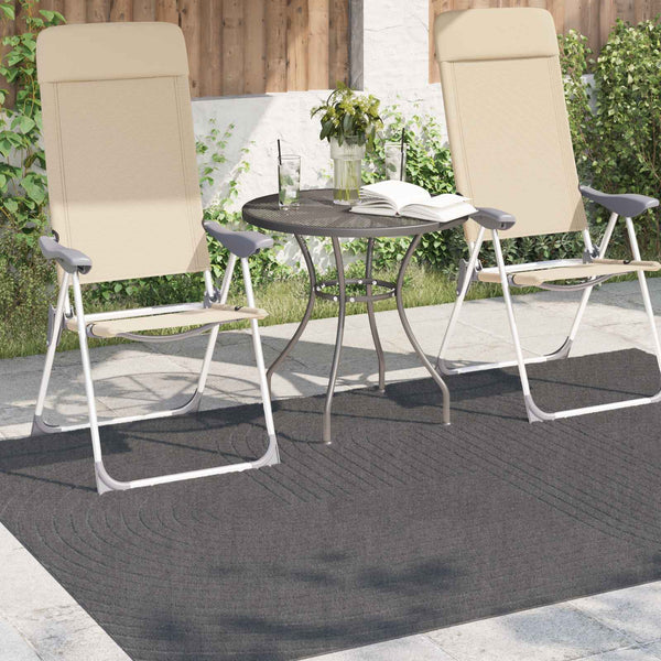 Anthrazit Teppich 170x120 cm