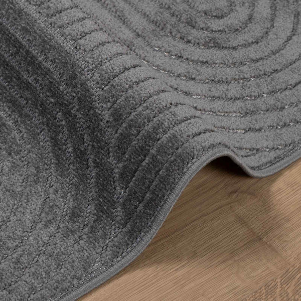 Anthrazit Teppich PALMERAS 280x200 cm