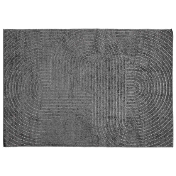 vidaXL Tapis PALMERAS anthracite 340 x 240 cm polyester