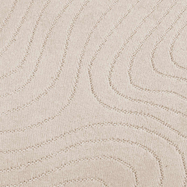 Beige Teppich PALMERAS 80x150 cm