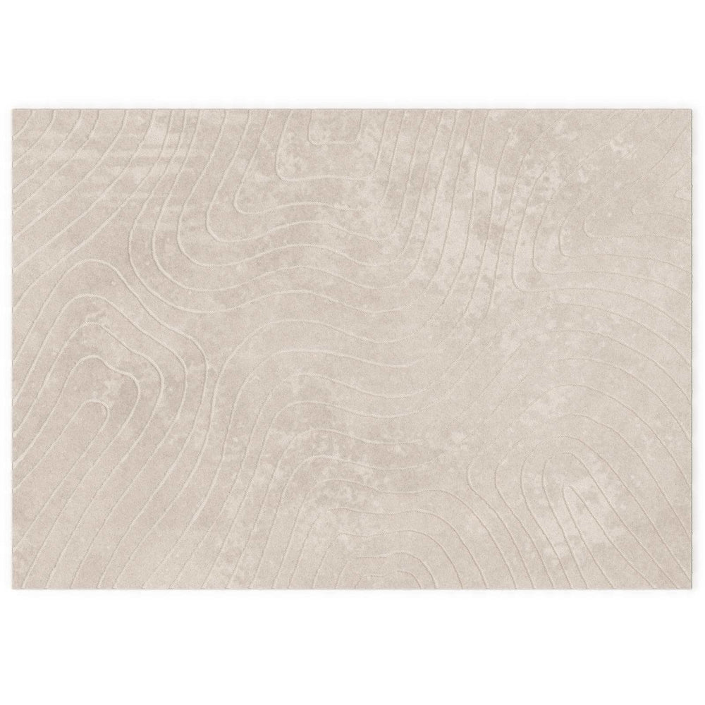 Beige Teppich PALMERAS 240x340 cm