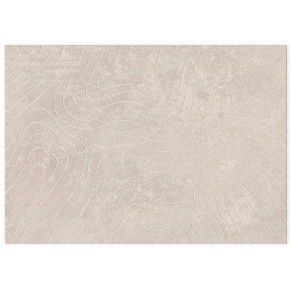 Beige Teppich PALMERAS 240x340 cm