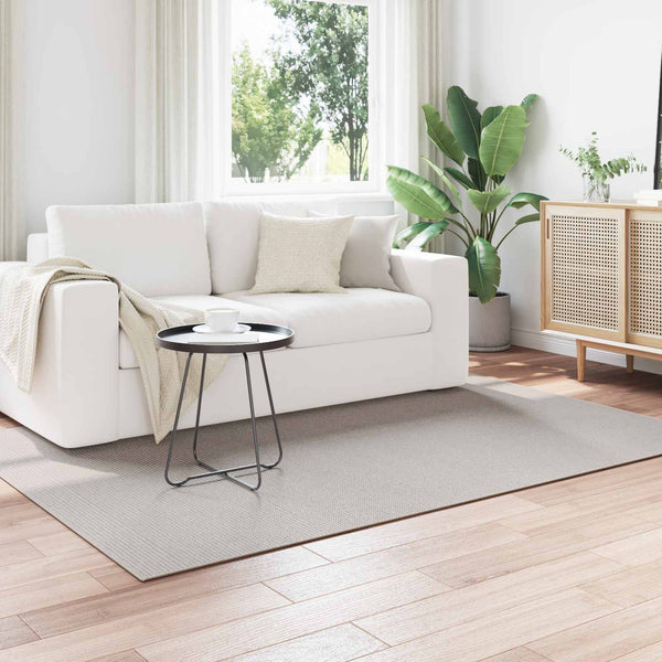 Rechteckiger Teppich Creme 200 x 140 cm