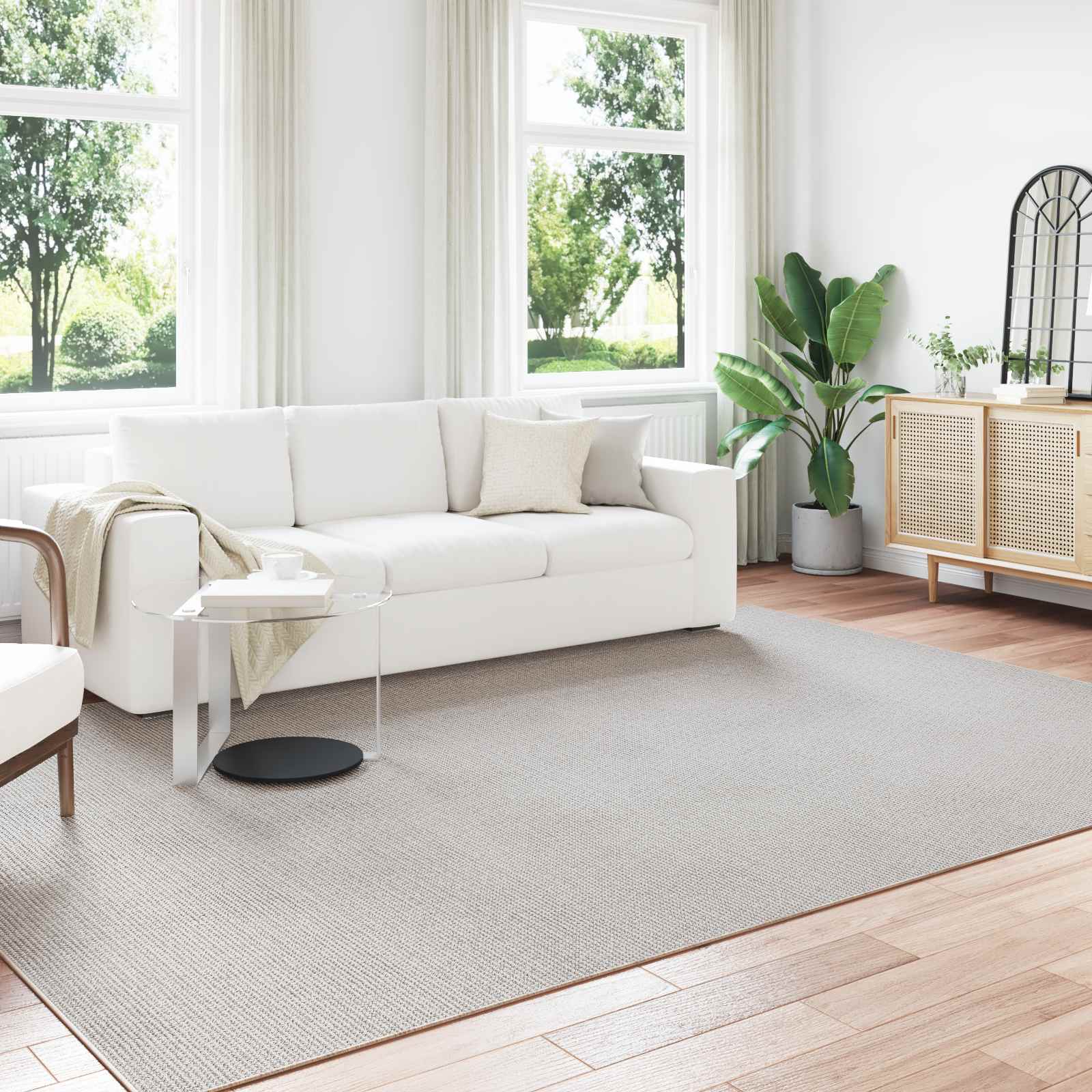 Creme Teppich LUGO 280x200 cm