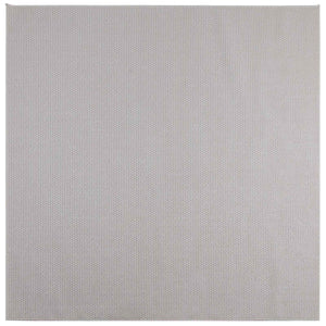 Quadratischer Teppich Creme 120x120 cm