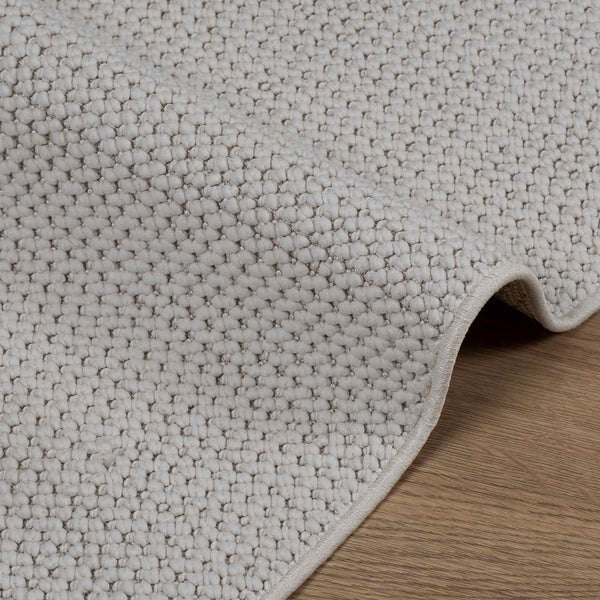 Quadratischer Teppich Creme 240x240 cm