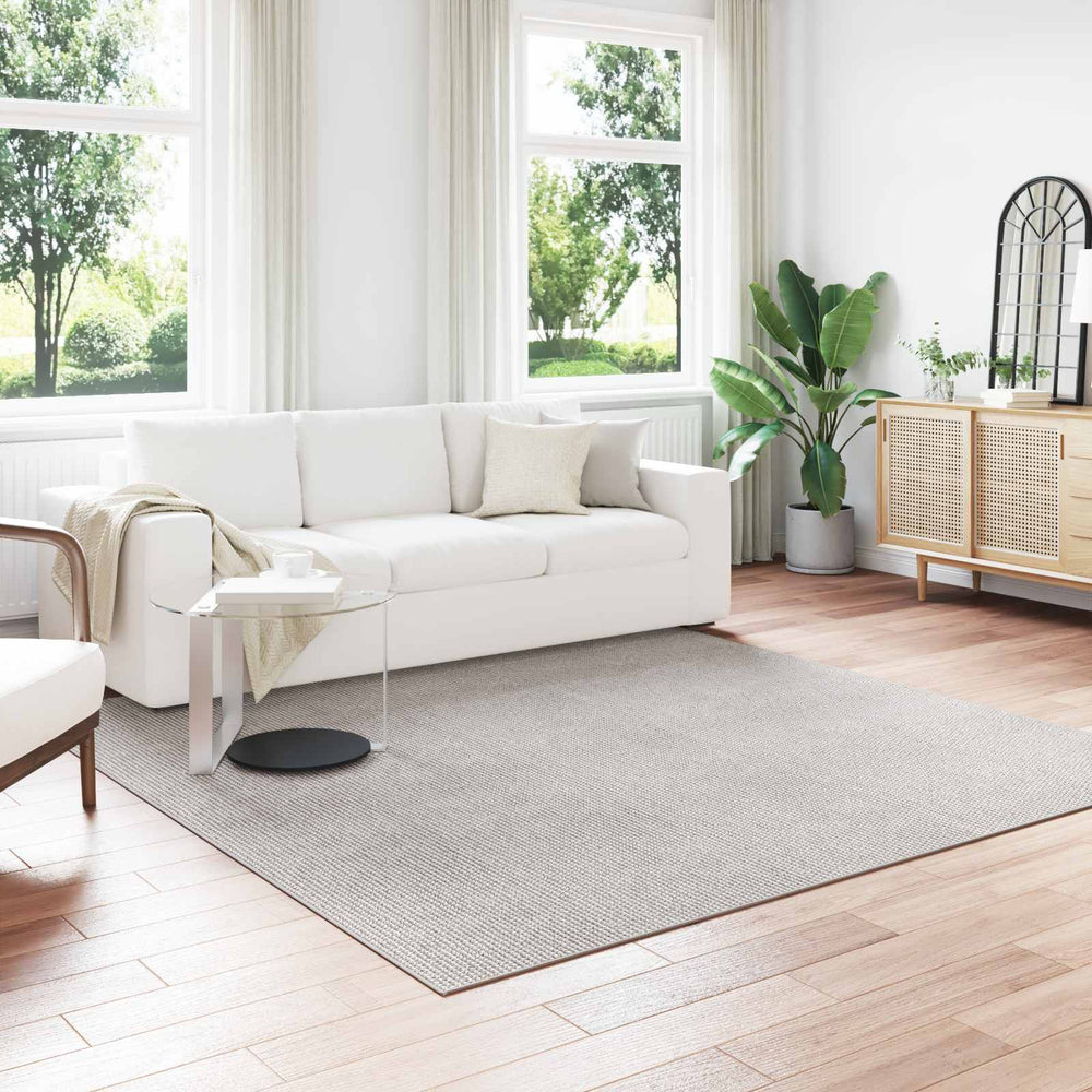 Quadratischer Teppich Creme 240x240 cm