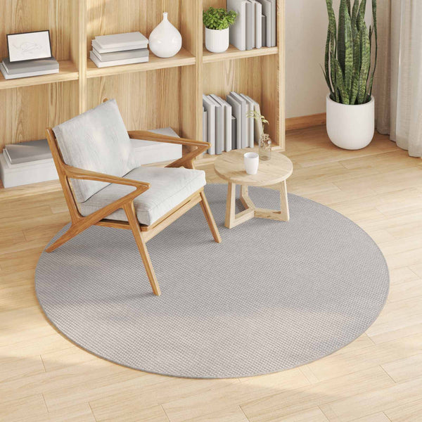 Runder Teppich Creme Ø 120 cm