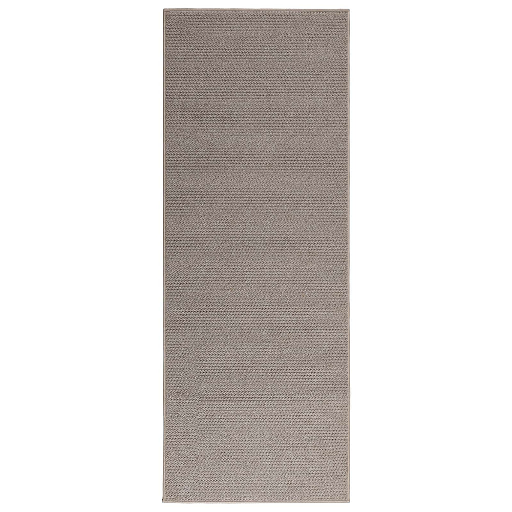 Rechteckiger Teppich LUGO Taupe 80x150 cm