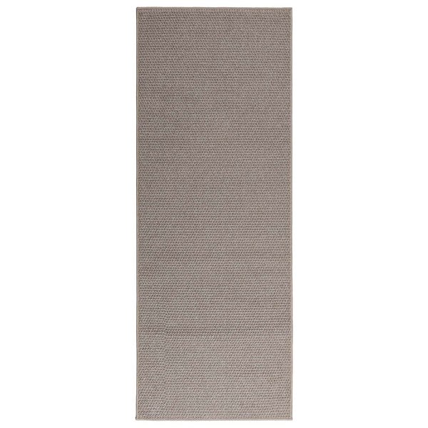 Rechteckiger Teppich LUGO Taupe 80x150 cm