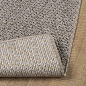 Rechteckiger Teppich LUGO Taupe 140x200 cm
