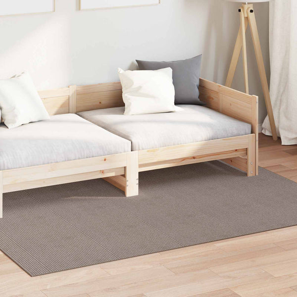 Rechteckiger Teppich LUGO Taupe 160x230 cm