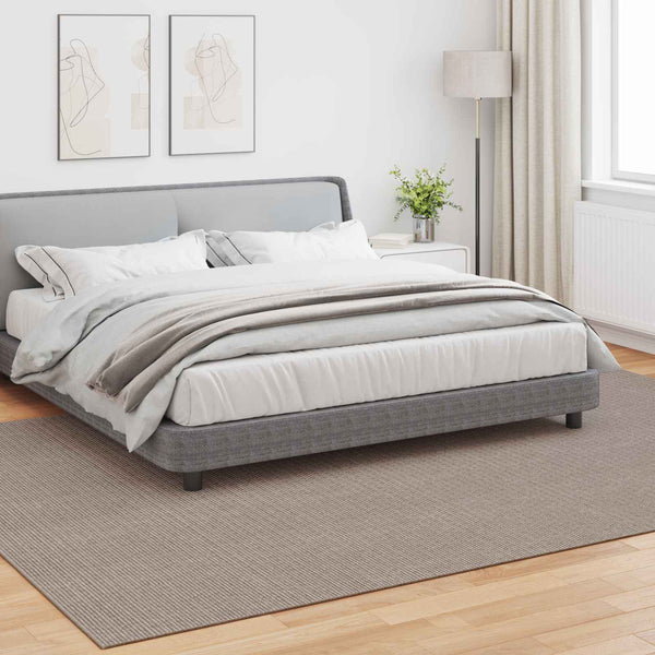 Rechteckiger Teppich LUGO Taupe 240x340 cm