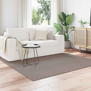 Quadratischer Teppich LUGO Taupe 200x200 cm
