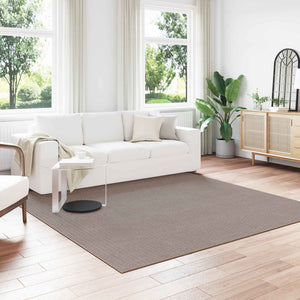 Quadratischer Teppich LUGO Taupe 240x240 cm