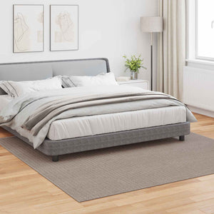 Quadratischer Teppich LUGO Taupe 240x240 cm