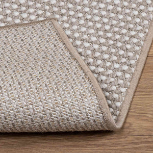 Teppich LUGO Creme/Taupe 200x140 cm