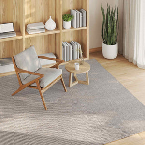 LUGO Bereichsteppich Creme/Taupe 120x120cm