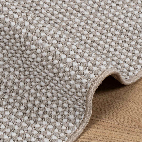 LUGO Bereichsteppich Creme/Taupe, 200x200 cm