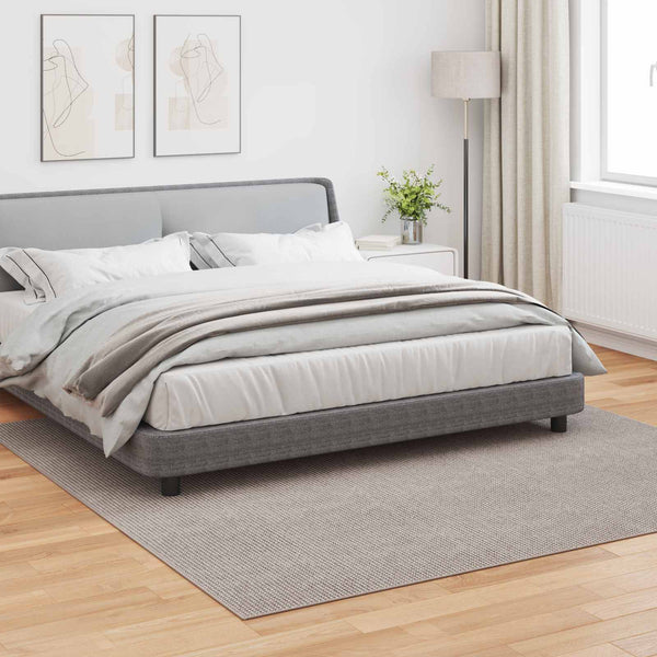 Creme-Taupe Teppich LUGO, 240x240 cm