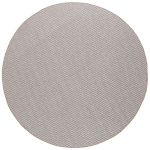 Runder Teppich Creme Taupe Ø 200 cm