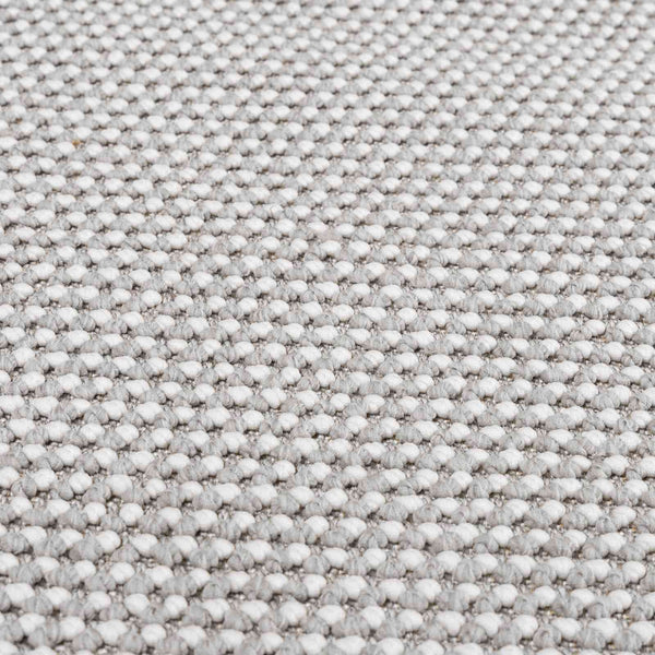 Teppich LUGO Creme Grau 80x150 cm
