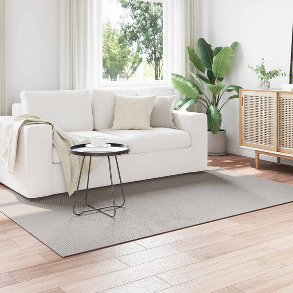 Creme-Grauer Teppich LUGO, 140x200 cm