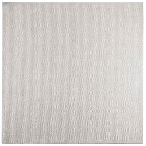 Tapis vidaXL LUGO crème et gris 120 x 120 cm polyester