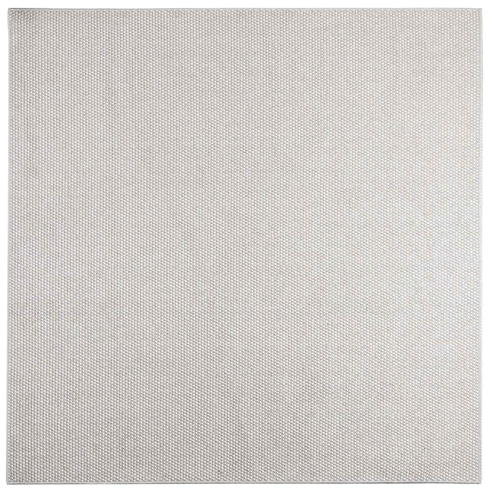 Creme-Grauer Teppich LUGO, 240x240 cm